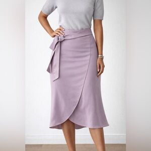 Ann Taylor Side Midi Skirt Women’s Size 6 NWT